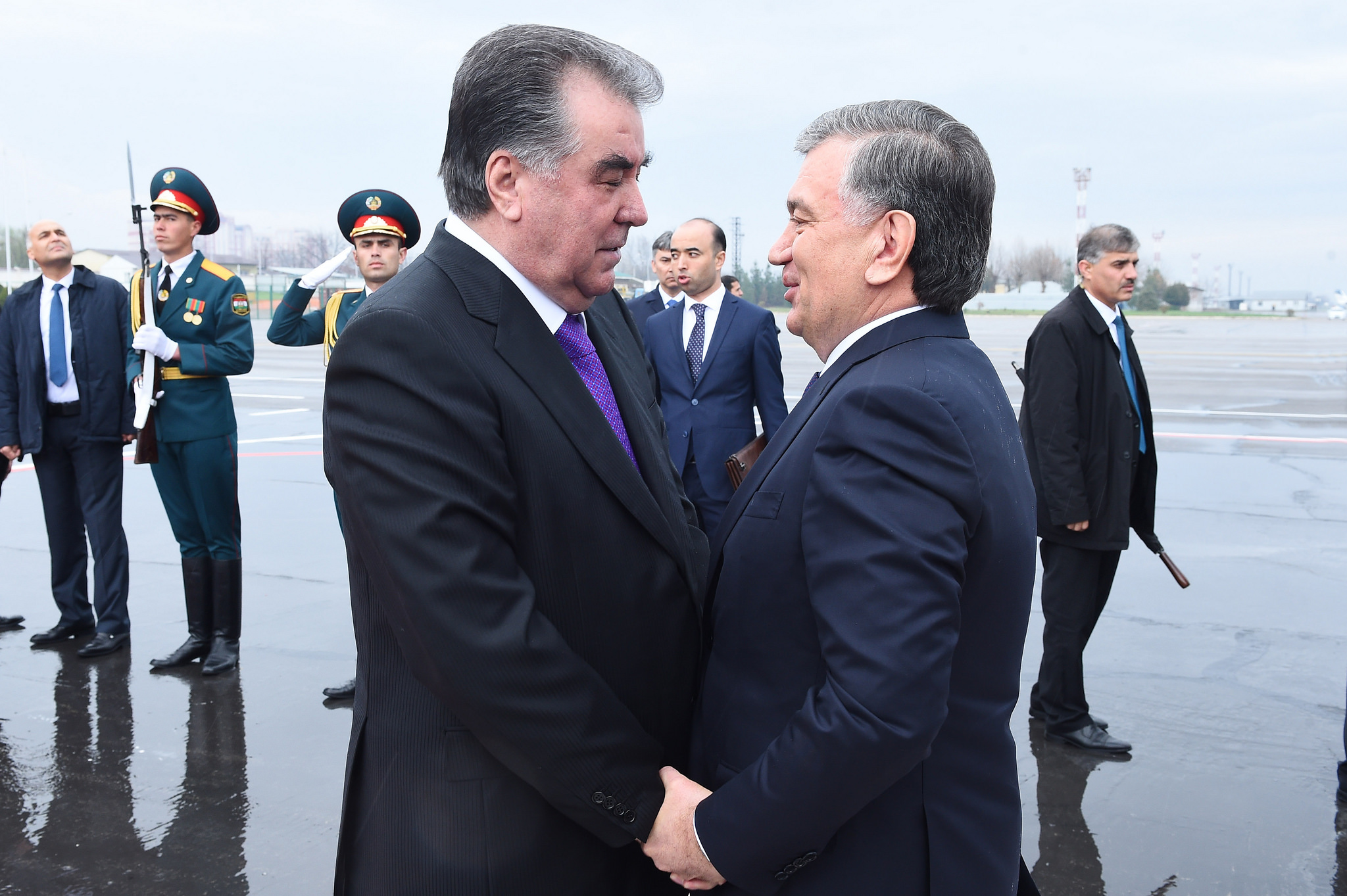 Истиқболи Президенти Ҷумҳурии Ӯзбекистон Шавкат Мирзиёев дар Тоҷикистон
